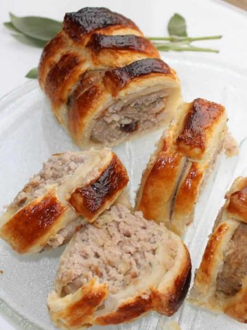 Pork, Apple & Date Sausage Roll