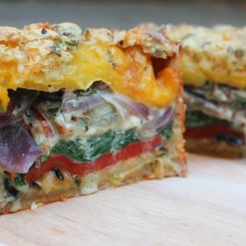 Layered Vegetable Pie