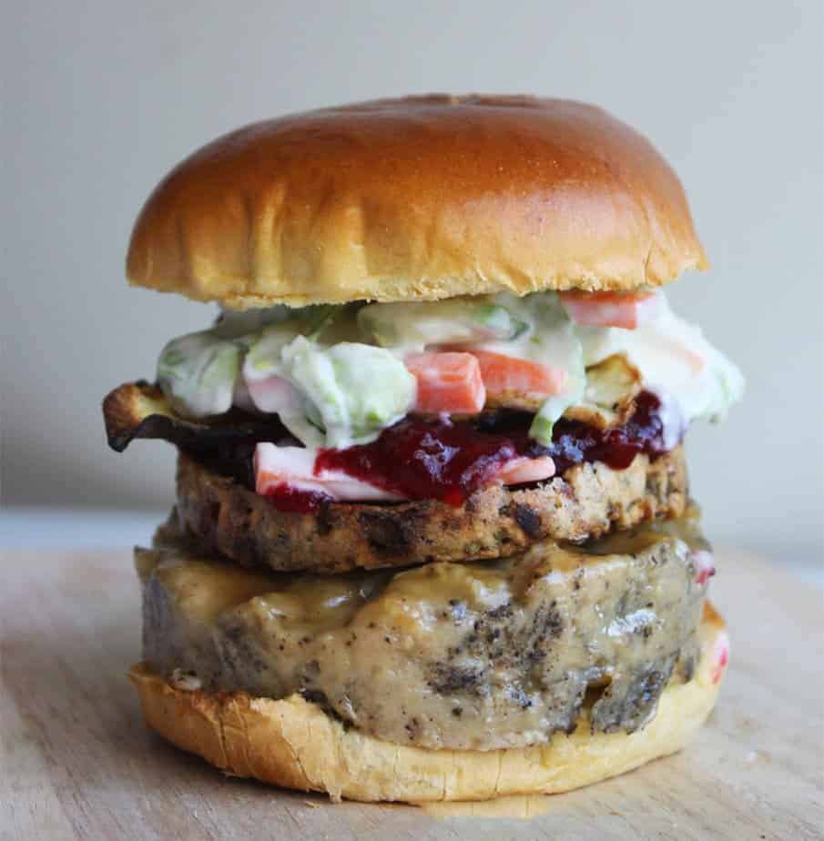 Christmas Dinner Burger