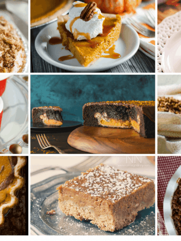 looking for pumpkin pie inspiration? Look no further! This list of pumkin pie recipes from food bloggers all have an interesting twist!
