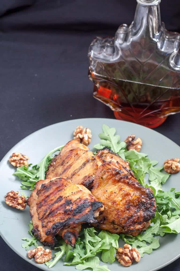 Maple & Apple Cider Glazed Chicken Thighs Slow The Cook Down