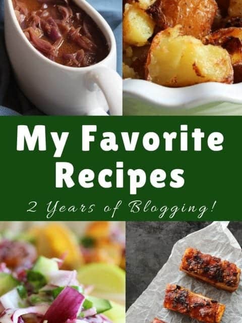Celebrating two years of food blogging and 100 posts at SlowTheCookDown! I'm sharing my readers' most favourite recipes, and a few of my personal favourites too! Two years food blogging | popular recipes | recipe ideas | birthdaycelebrations #twoyearsblogging #favoriterecipes