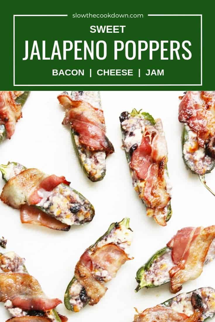 Bacon Wrapped Sweet Jalapeno Poppers Slow The Cook Down