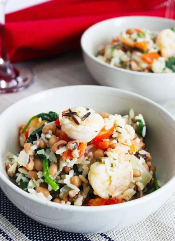 Shrimp and Rice Bowls with Lemon and Tarragon Slow The Cook Down