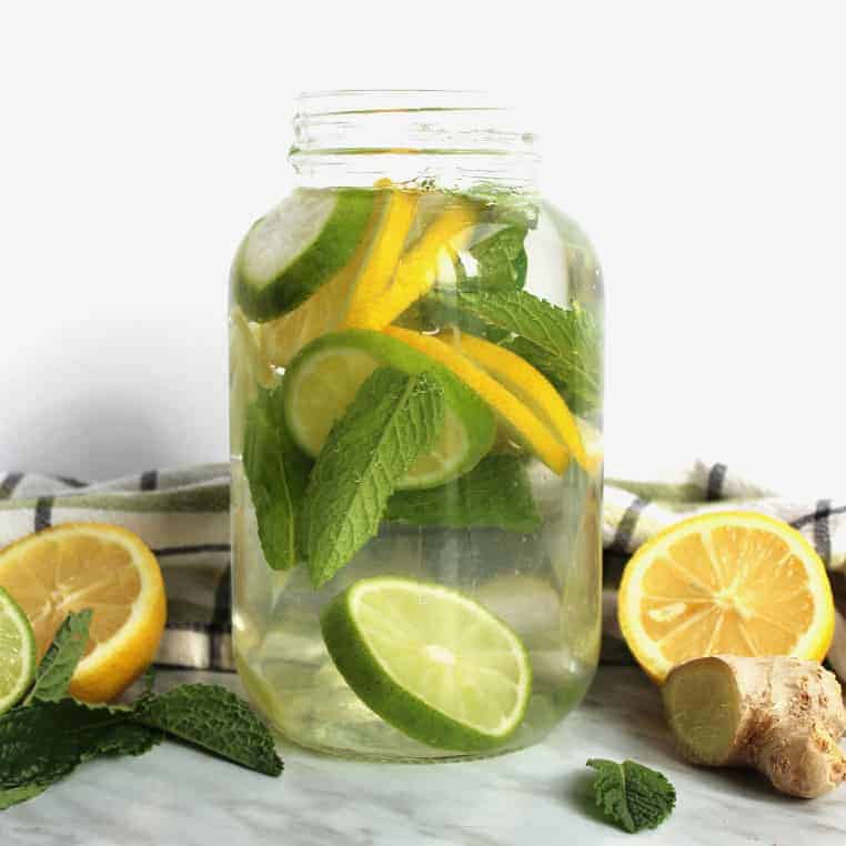 Lemon deals ginger water