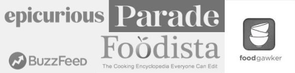 Banner showing publications Slow The Cook Down has been featured in