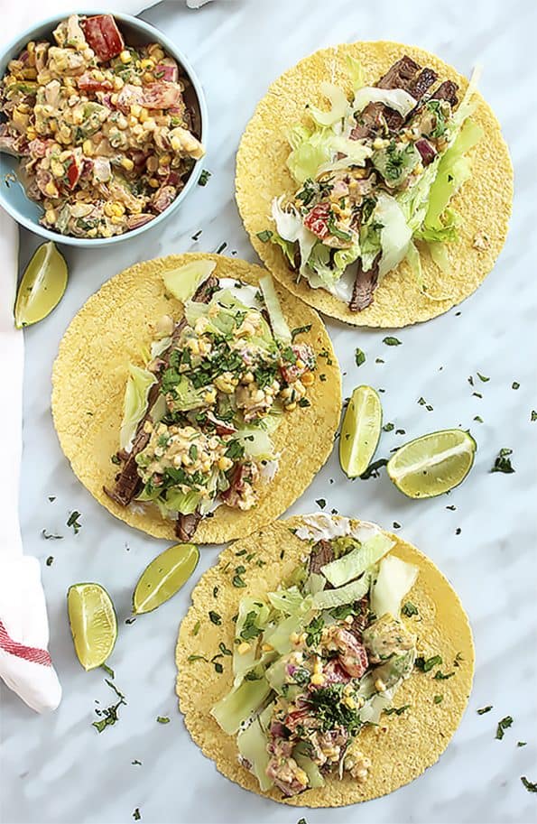 Marinated Flank Steak (Carne Asada) Tacos Slow The Cook Down