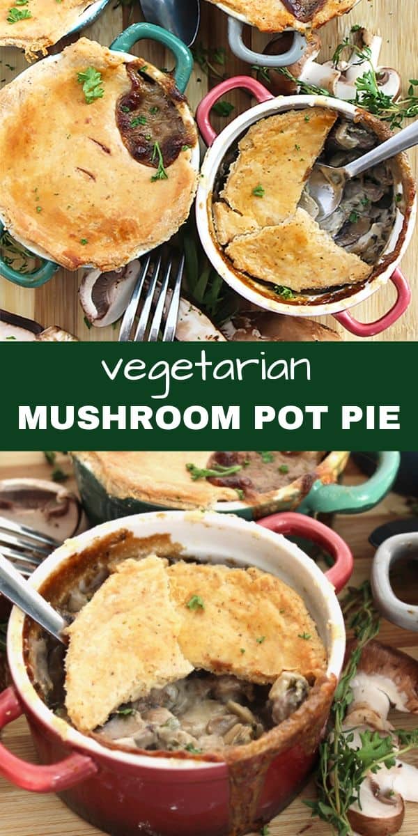 Vegetarian Mushroom Pot Pie Slow The Cook Down