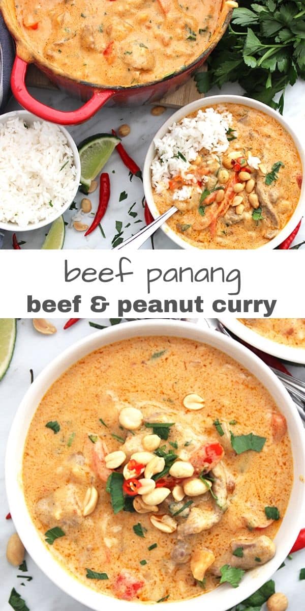 Beef Panang Curry (Beef and Peanut Red Curry) Slow The Cook Down