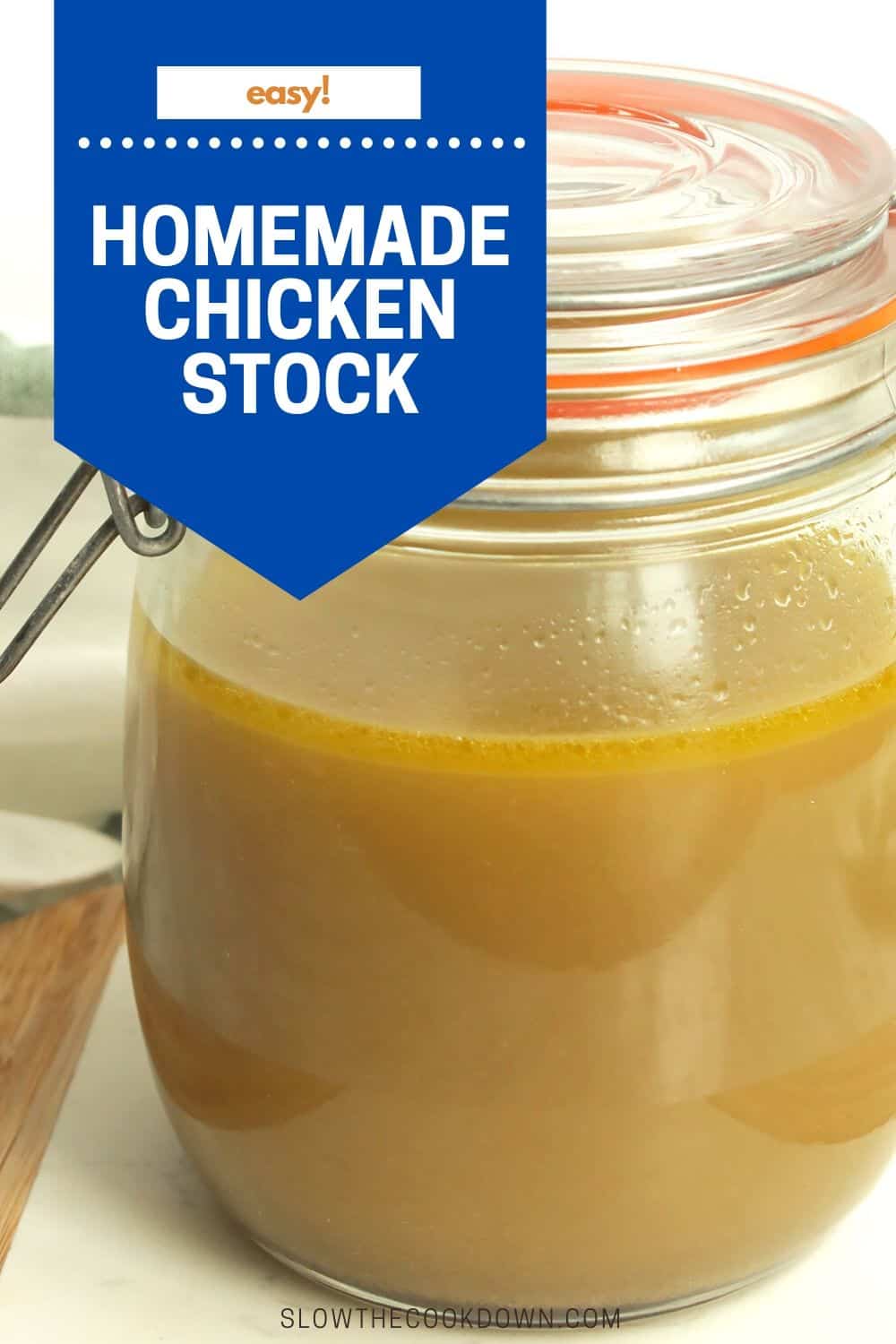 How To Make Homemade Chicken Stock Slow The Cook Down