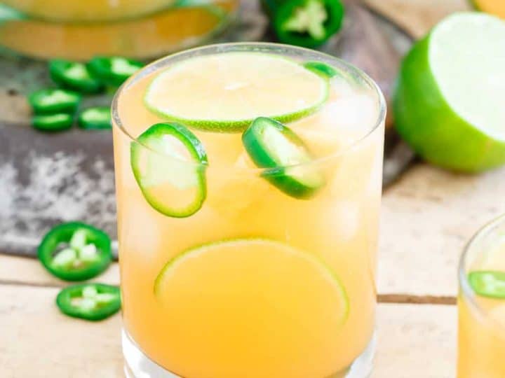 Image for Cantaloupe Lime Jalapeno Agua Fresca