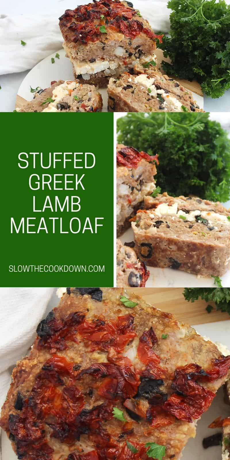 Lamb Meatloaf with Feta Slow The Cook Down
