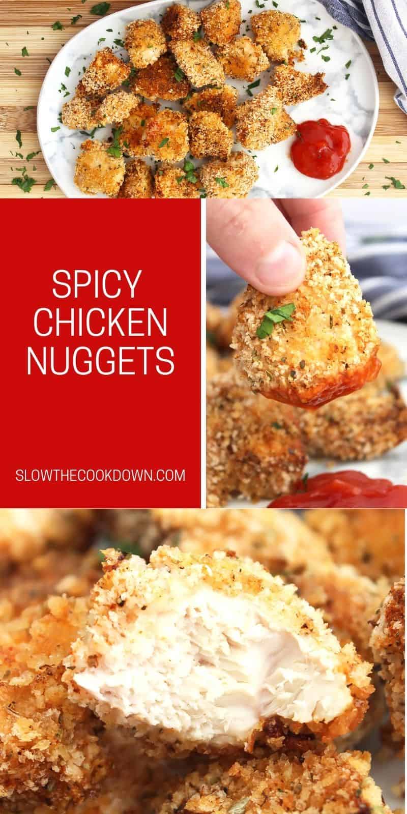 Spicy Buttermilk Chicken Nuggets - Slow The Cook Down