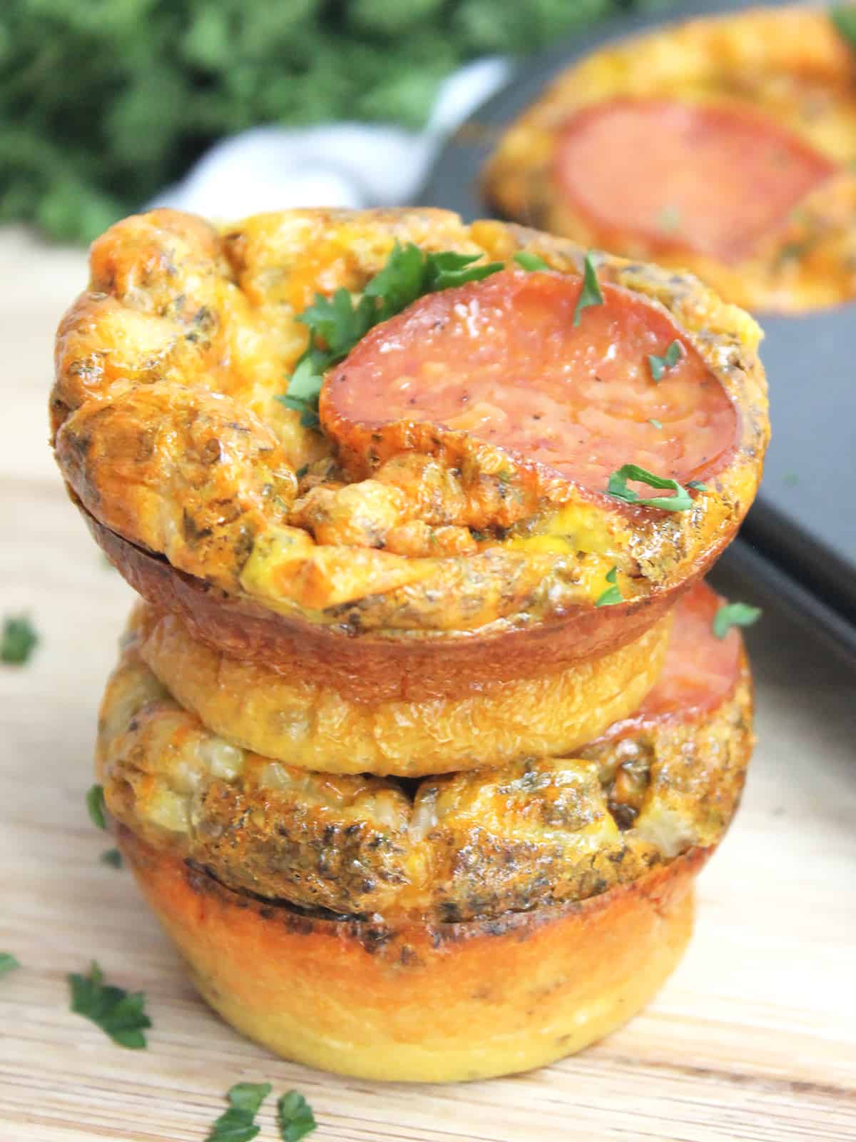 Baked Pizza Egg Bites Slow The Cook Down