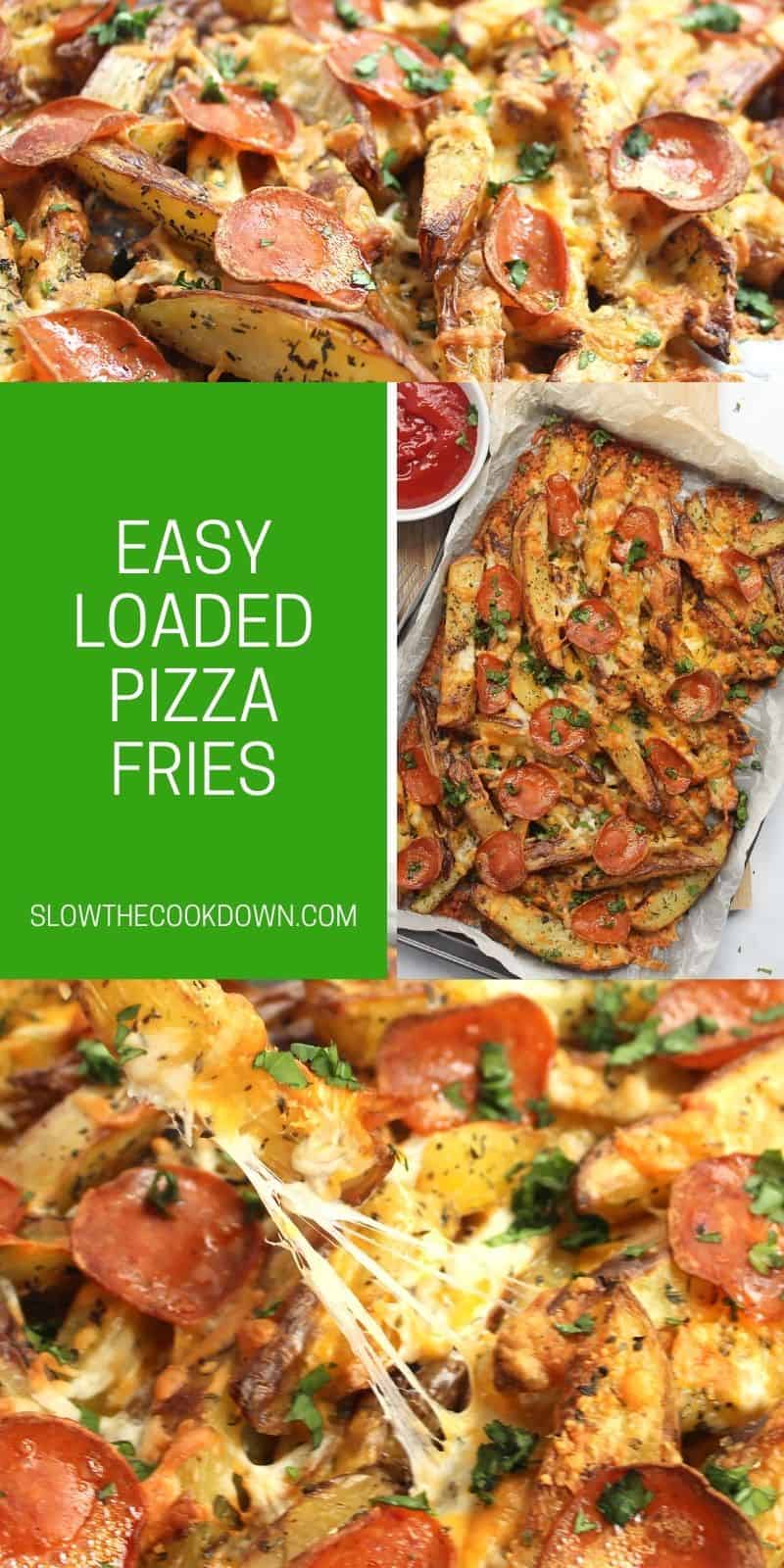 Pizza Fries Recipe Slow The Cook Down