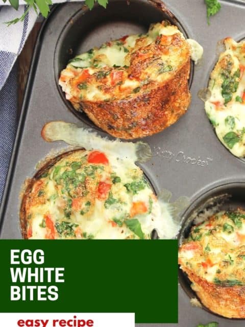 Oven Baked Egg White Bites (Starbucks Copycat) - Slow The Cook Down