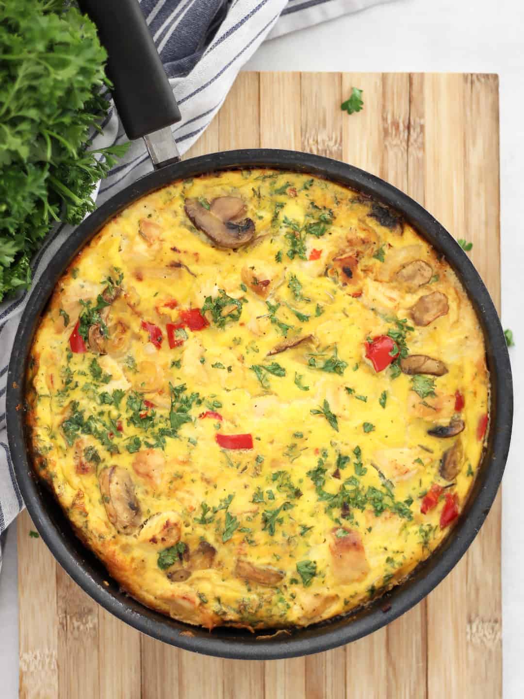 Chicken Frittata Slow The Cook Down
