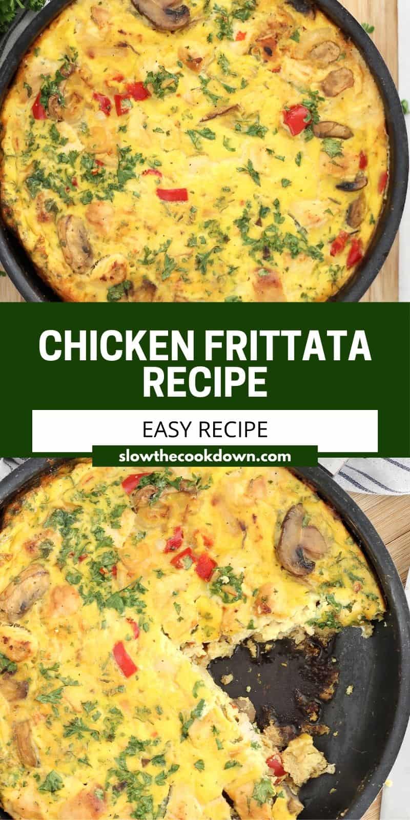 Chicken Frittata Slow The Cook Down