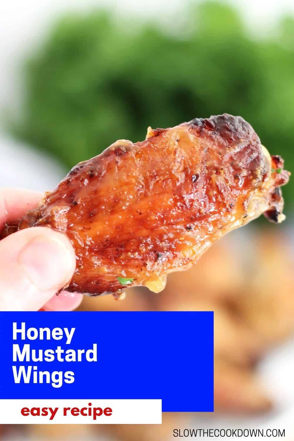 Honey Mustard Wings Slow The Cook Down