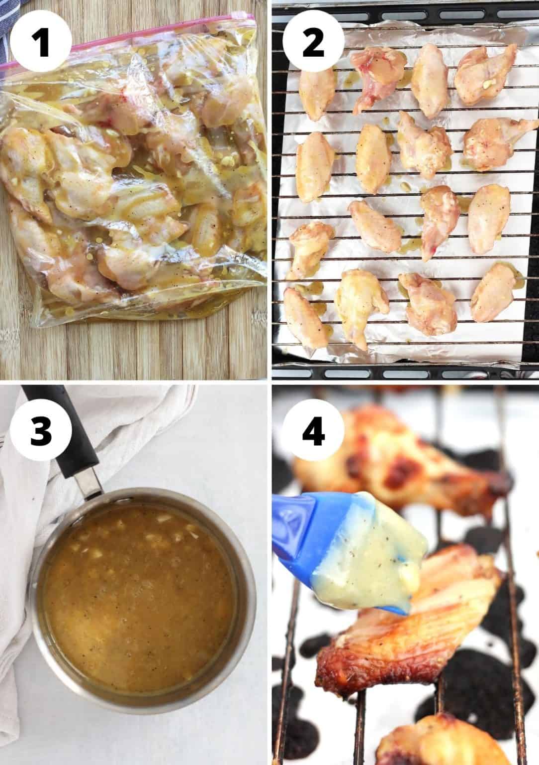 Honey Mustard Wings Slow The Cook Down