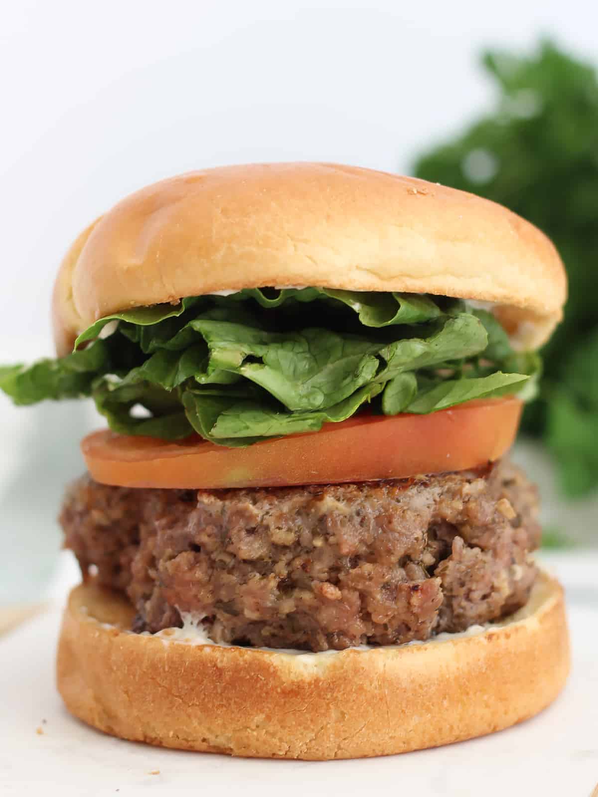 Pesto Burgers Slow The Cook Down