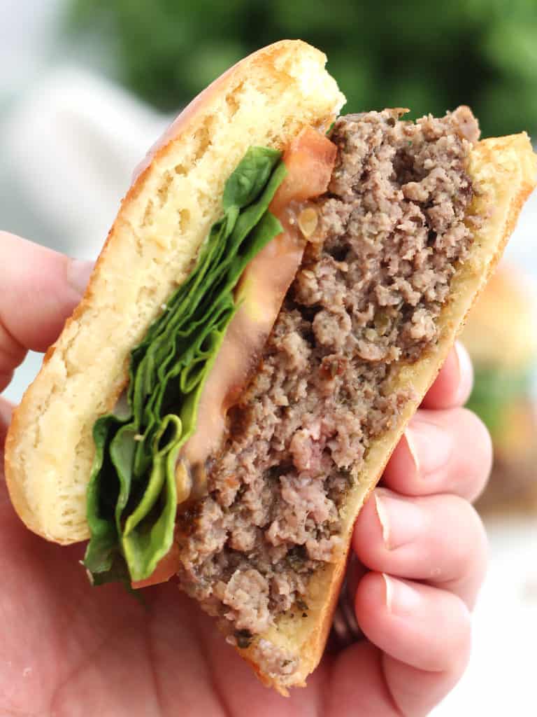 Pesto Burgers Slow The Cook Down