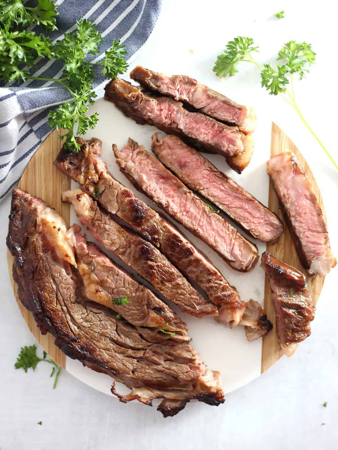 Beer Marinated Steak