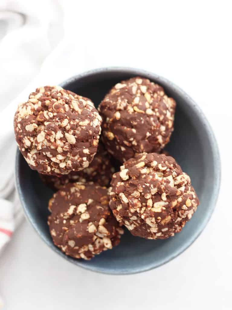 Chocolate Rice Krispie Balls - Slow The Cook Down