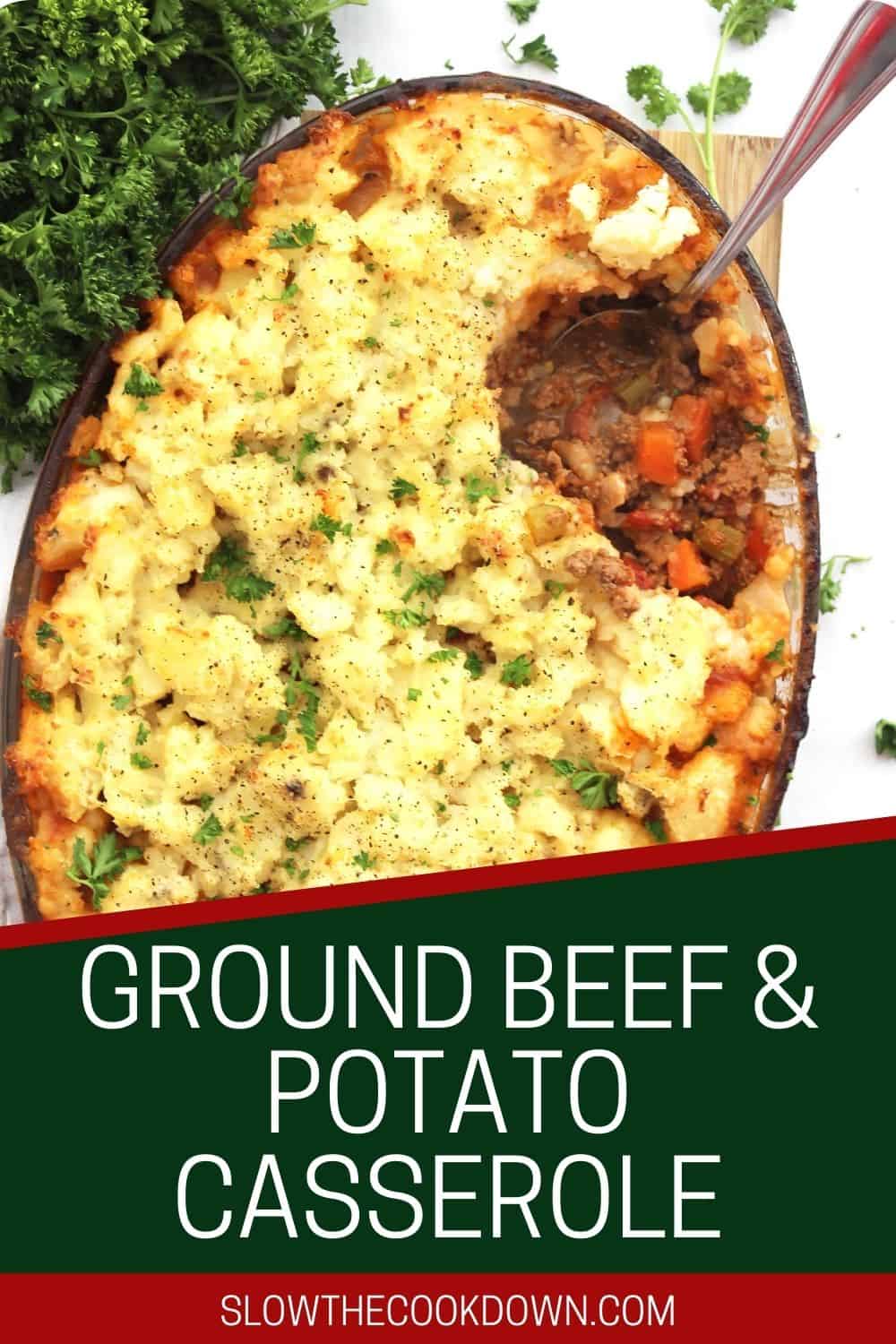 Recipe Ground Beef Mashed Potato Casserole Sanchez Vichingre