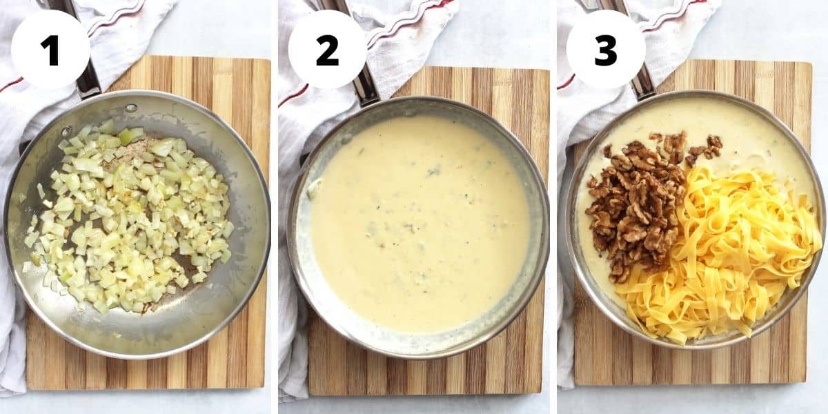 Blue Cheese Pasta Sauce and Walnut Pasta) Slow The Cook Down