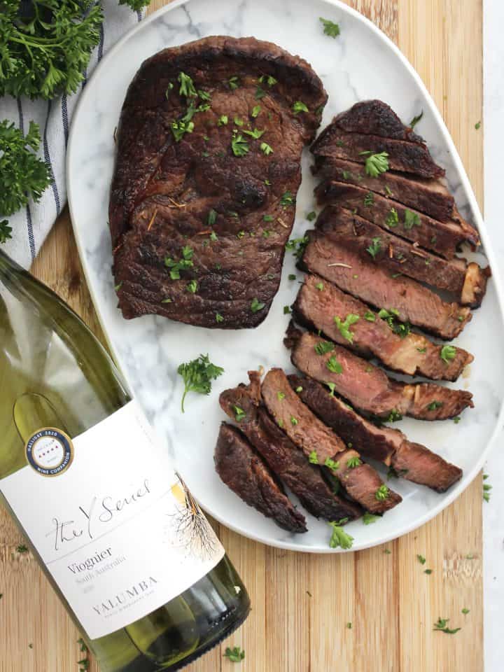 White Wine Marinated Steak Slow The Cook Down