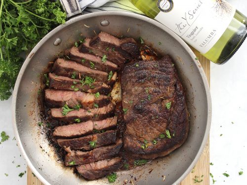 Wine marinade for clearance steak