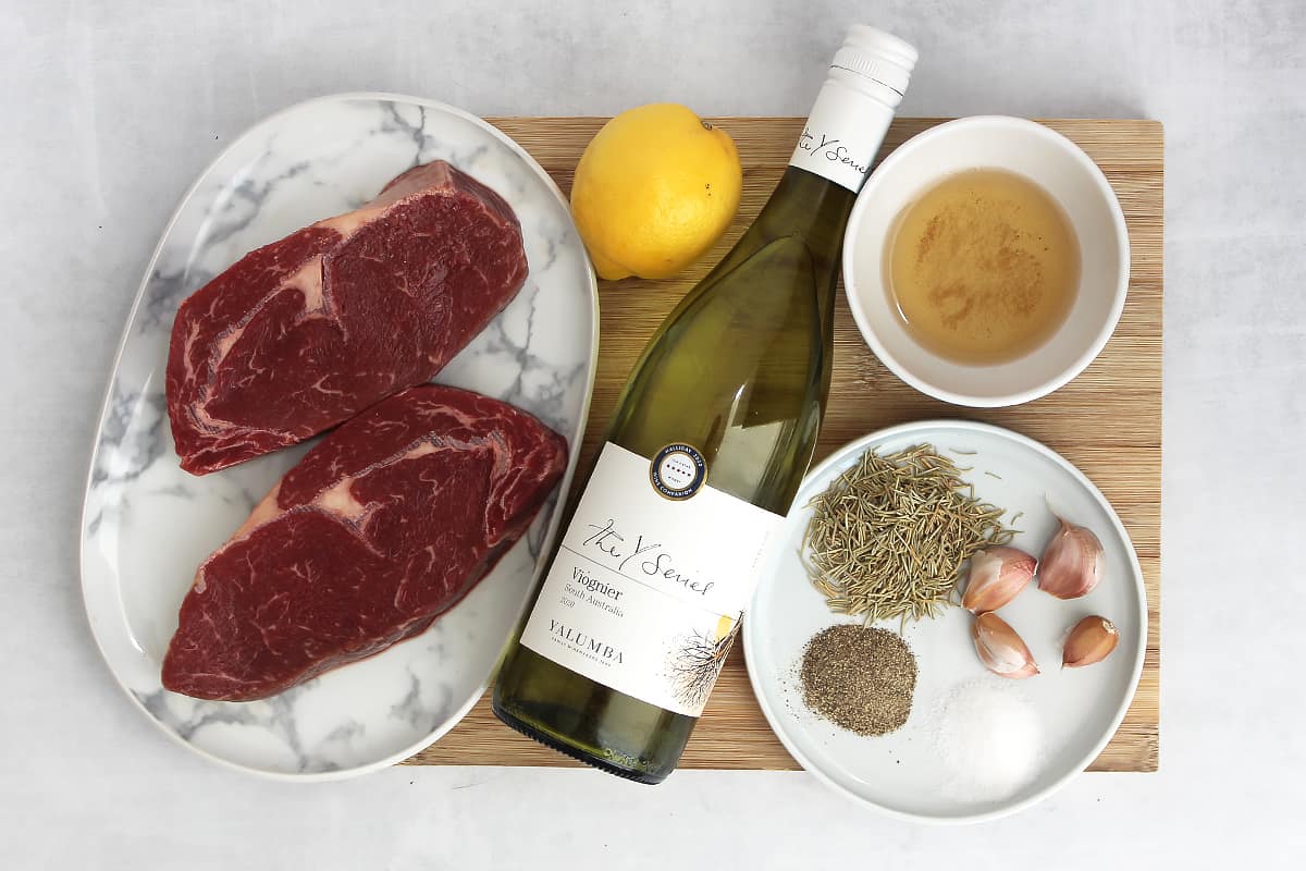 White Wine Marinated Steak Slow The Cook Down