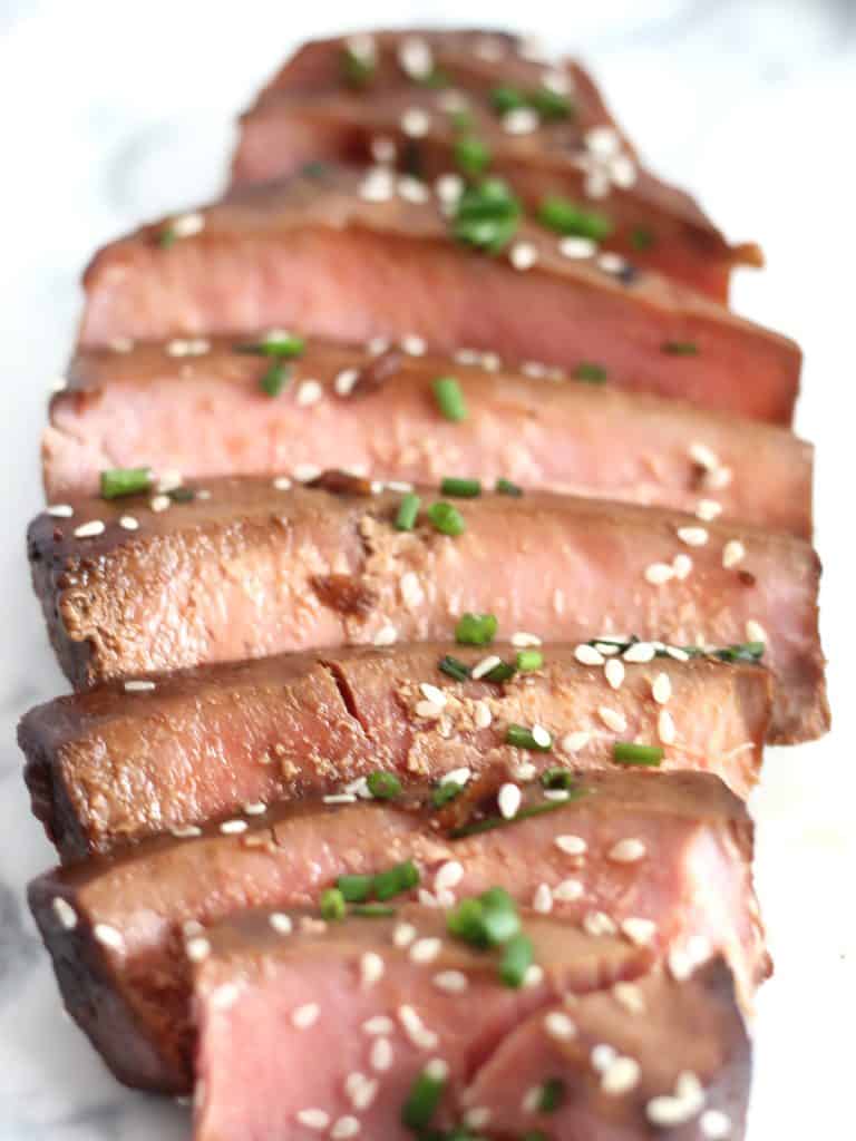 Air Fryer Tuna Steaks Slow The Cook Down