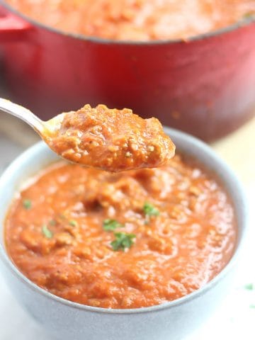 Ground Beef and Tomato Soup - Slow The Cook Down