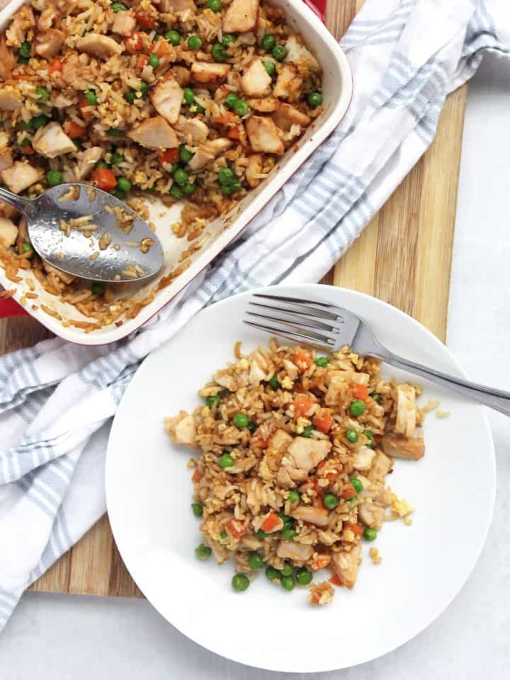 Air Fryer Chicken Fried Rice Slow The Cook Down