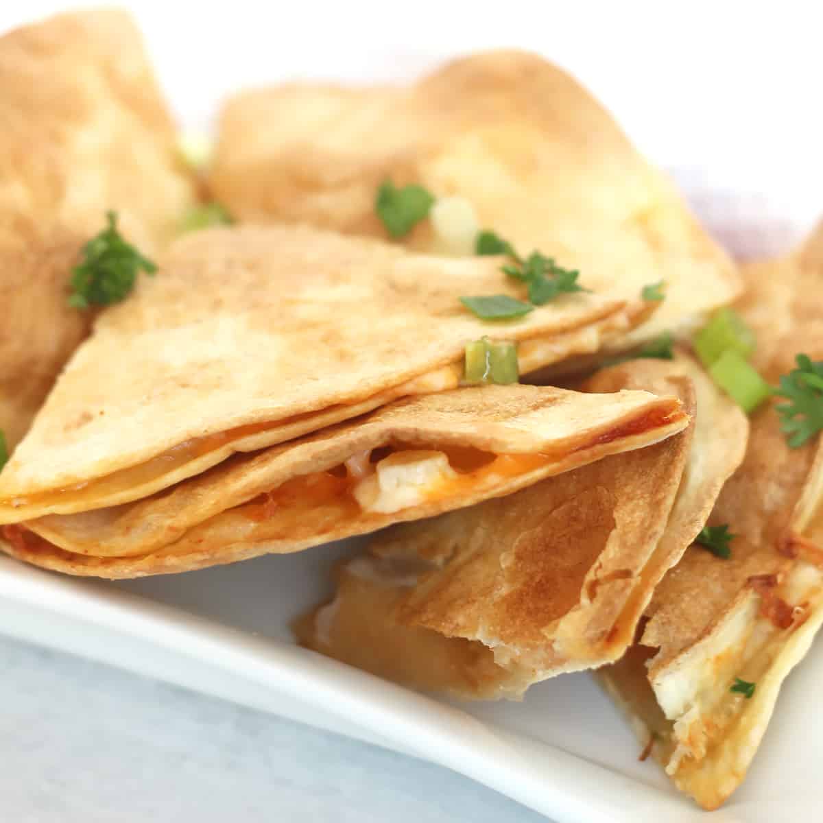 Air Fryer Quesadillas Slow The Cook Down