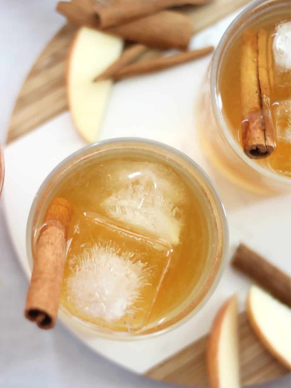 Fireball Whiskey Cocktail (Cinnamon, Maple and Apple Cider) Slow The Cook Down