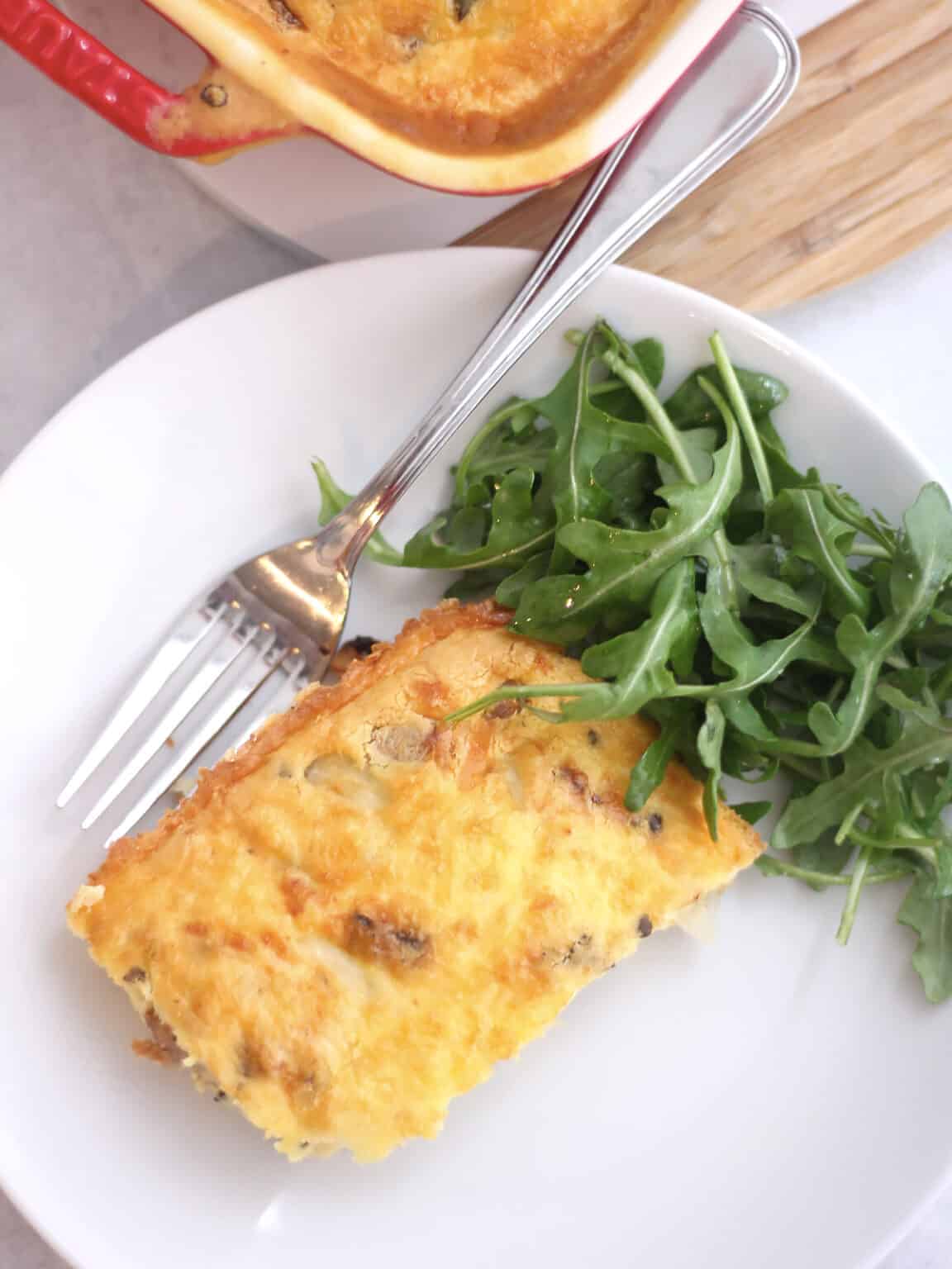 Air Fryer Sausage and Egg Breakfast Casserole Slow The Cook Down