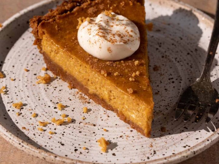 Image for CREAM CHEESE PUMPKIN PIE & GINGERSNAP CRUST
