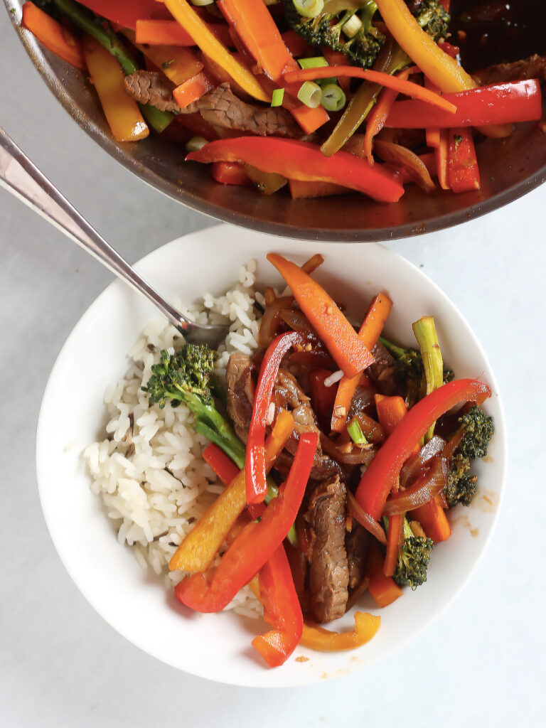 Healthy Marinated Beef and Vegetable Stir Fry Slow The Cook Down
