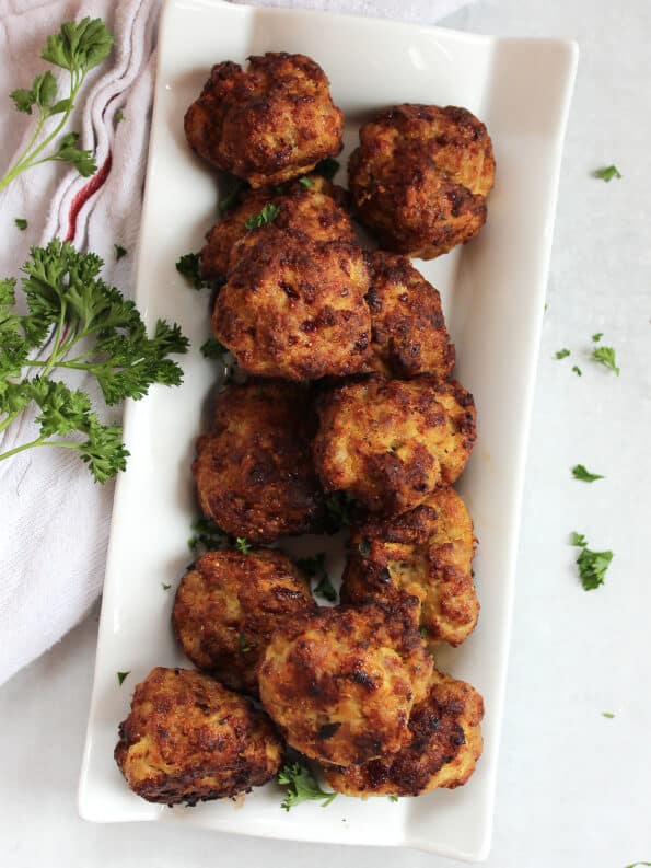 Air Fryer Pork Meatballs Slow The Cook Down