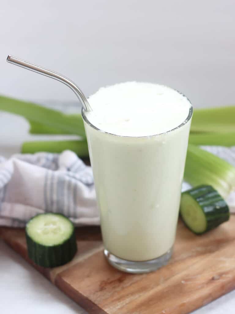 Celery, Cucumber and Apple Smoothie Slow The Cook Down