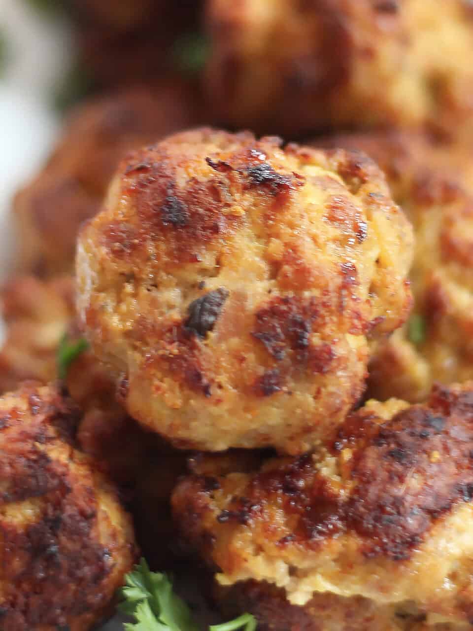 Air Fryer Pork Meatballs Slow The Cook Down