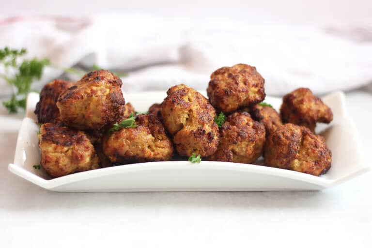 Air Fryer Pork Meatballs Slow The Cook Down