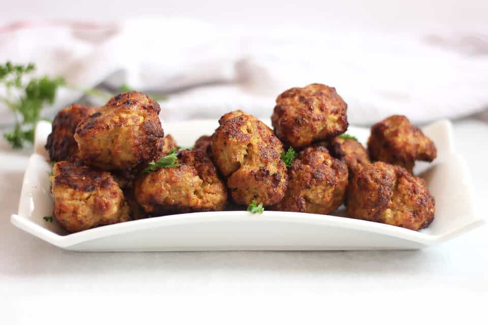 Air Fryer Pork Meatballs Slow The Cook Down