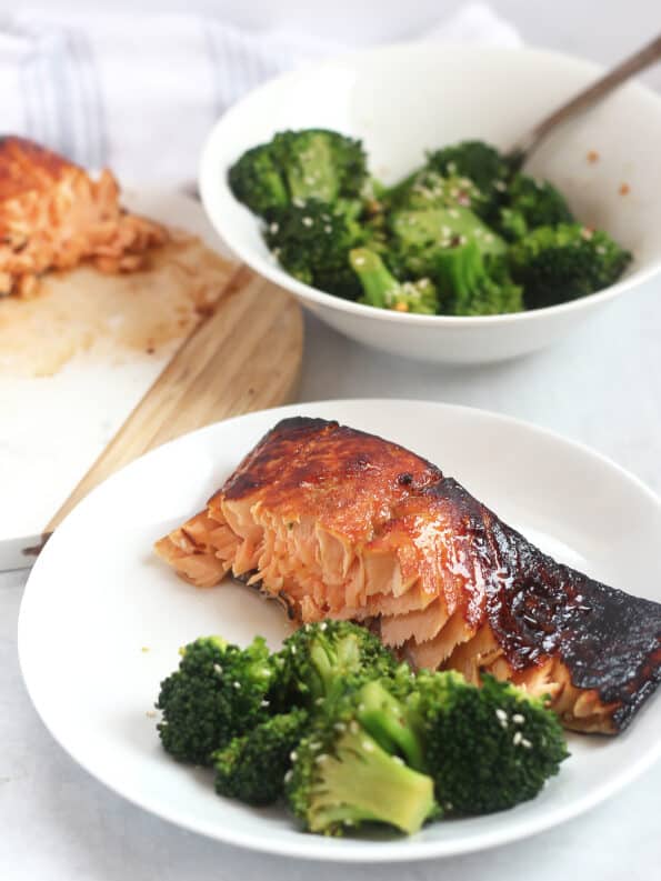Air Fryer Honey Soy Marinated Salmon Slow The Cook Down