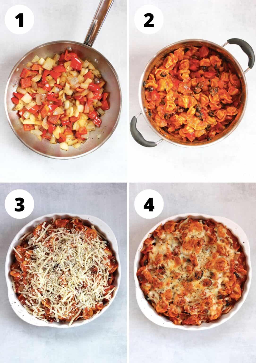 Easy Tortellini Pasta Bake Slow The Cook Down