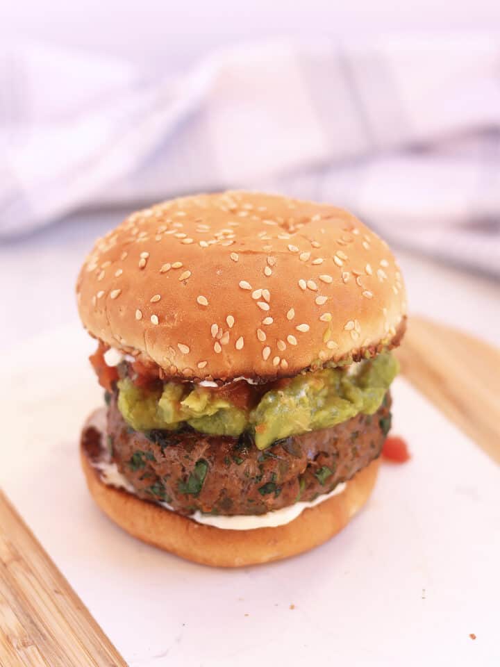 Mexican Taco Burger Recipe Slow The Cook Down