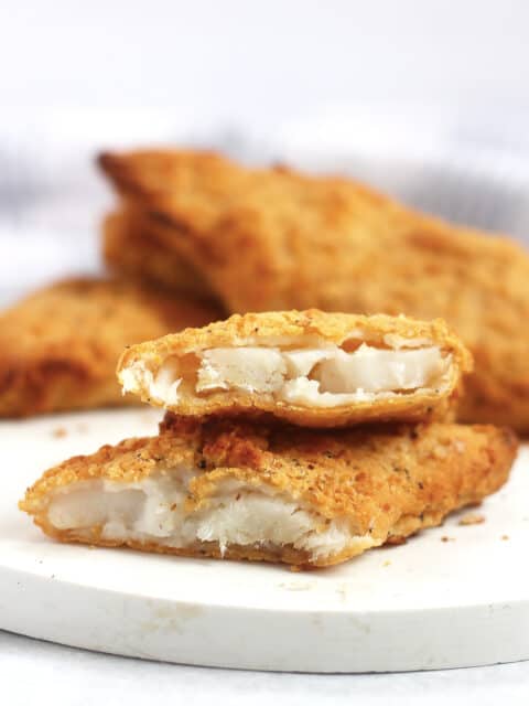 Air Fryer Frozen Breaded Fish - Slow The Cook Down